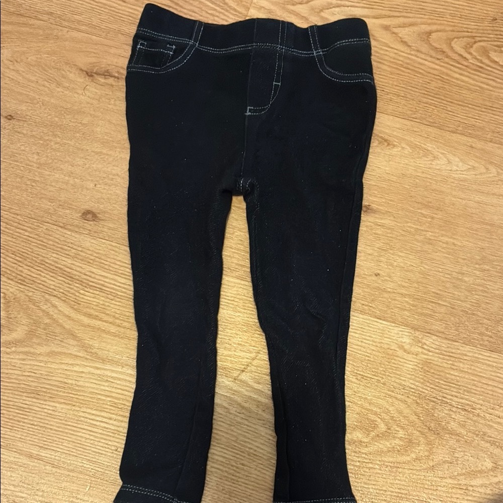 Levi's Black Stretchy Leggings Sleek Fit